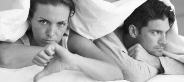 Muž má problémy s potencí