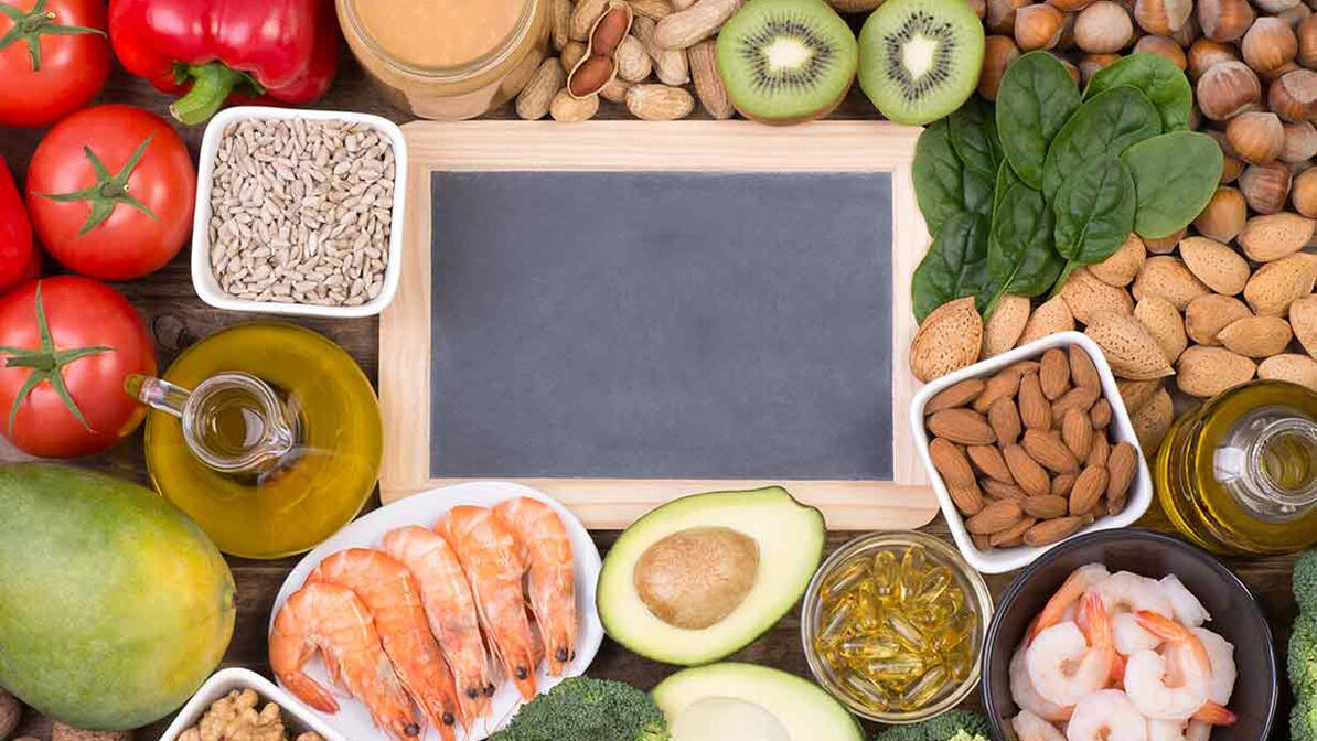 potraviny s vysokým obsahem vitamínu E